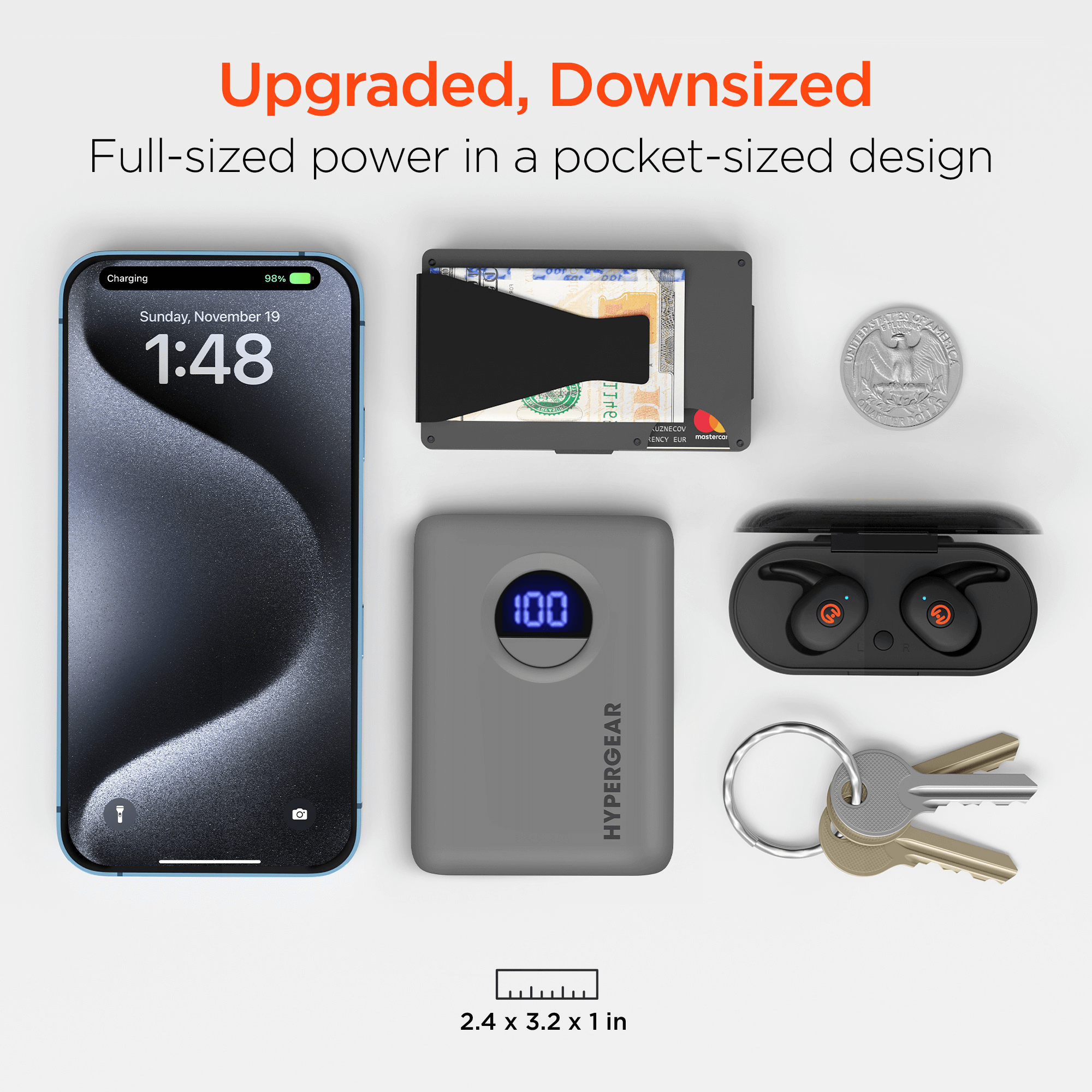 HyperGear PowerPack PRO 10000mAh 20W Power Bank Jupiter Gear Home