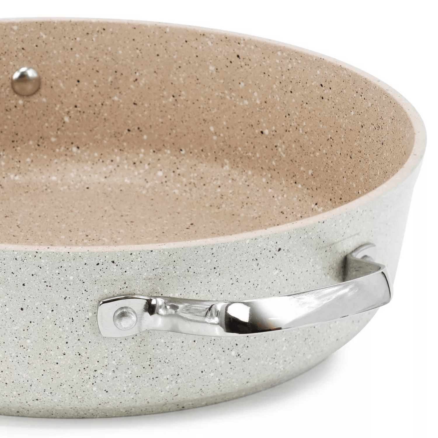 Korkmaz Granita Aluminum 3.5L Non-Stick Low Casserole Dish with Lid Jupiter Gear Home