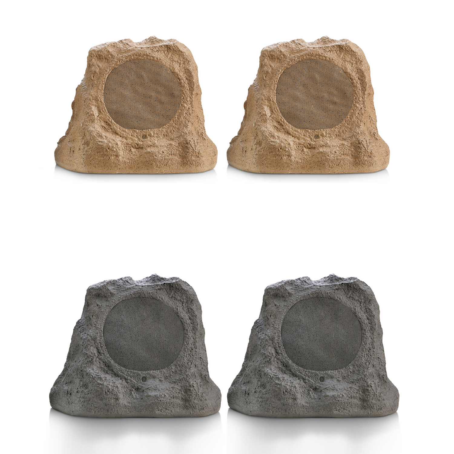 SoundPro Dual Bluetooth Outdoor Weatherproof Rock Landscape Speakers Jupiter Gear Home