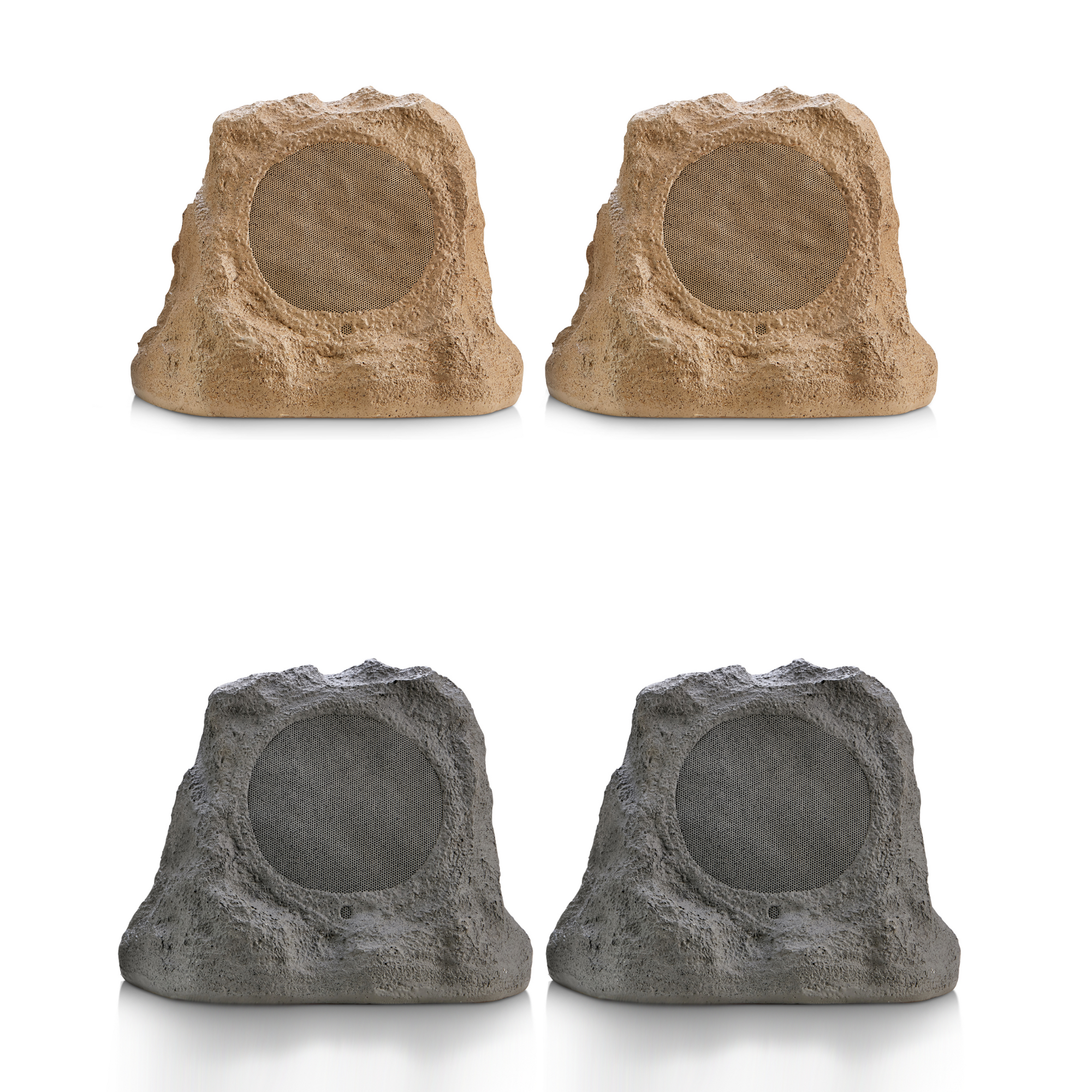 SoundPro Dual Bluetooth Outdoor Weatherproof Rock Landscape Speakers Jupiter Gear Home