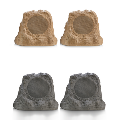 SoundPro Dual Bluetooth Outdoor Weatherproof Rock Landscape Speakers Jupiter Gear Home