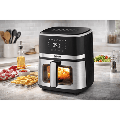 Better Chef Stainless Steel 5L Digital Display Air Fryer Jupiter Gear Home