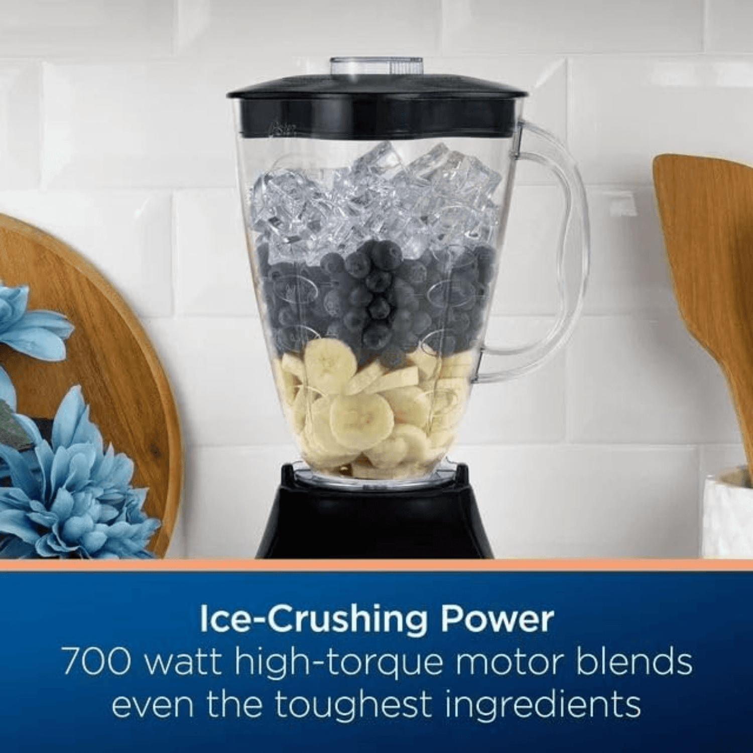 Oster 700W Classic 3-Speed 6-Cup Plastic Jar Blender Jupiter Gear Home