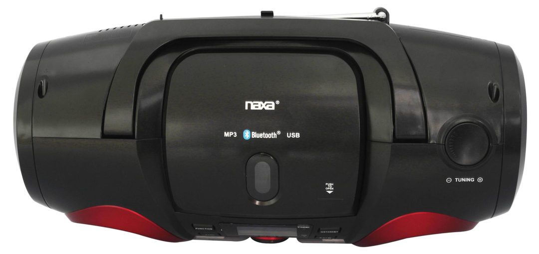 Naxa MP3 &amp; CD Boombox with Bluetooth (NPB-267) Jupiter Gear Home