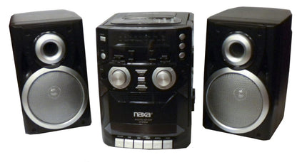 Naxa Portable CD Player with AM FM Stereo Radio Cassette Player and Recorder Jupiter Gear Home