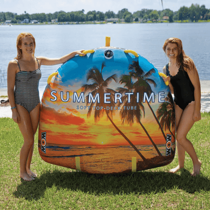 WOW Watersports Summertime 1 to 2 Person Towable with Ultra Soft Top Jupiter Gear Home
