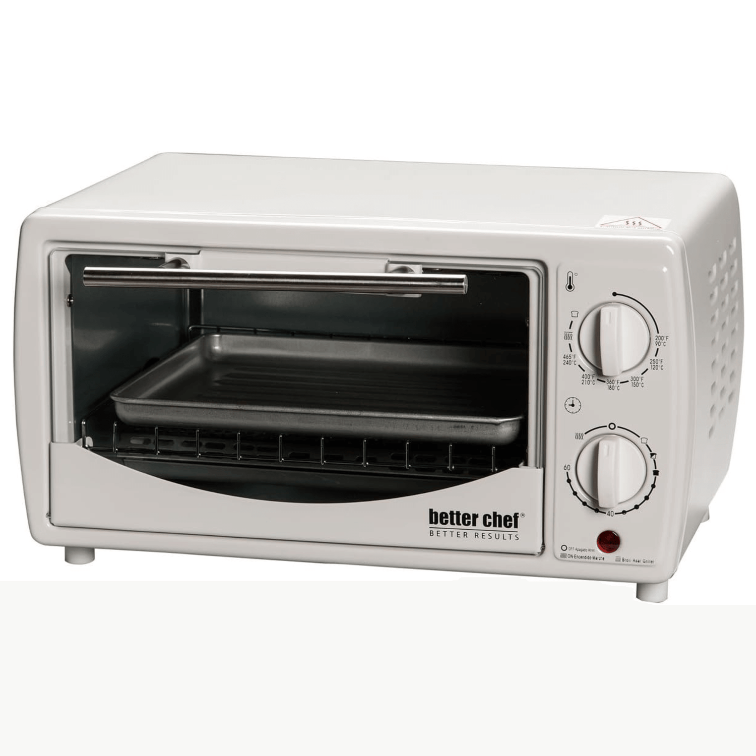 Better Chef 9L Toaster Oven Broiler with Slide-Out Rack and Bake Tray Jupiter Gear Home