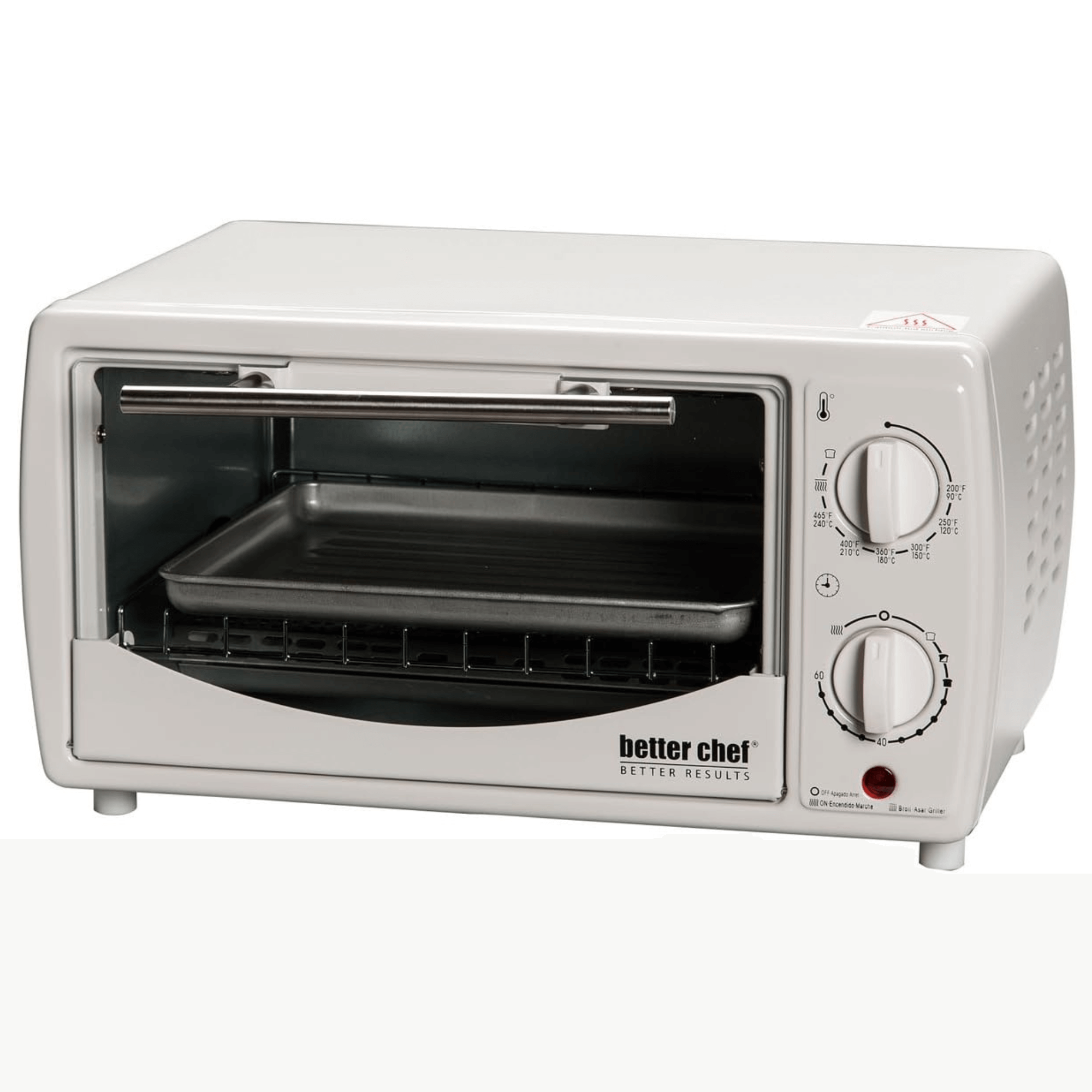 Better Chef 9L Toaster Oven Broiler with Slide-Out Rack and Bake Tray Jupiter Gear Home