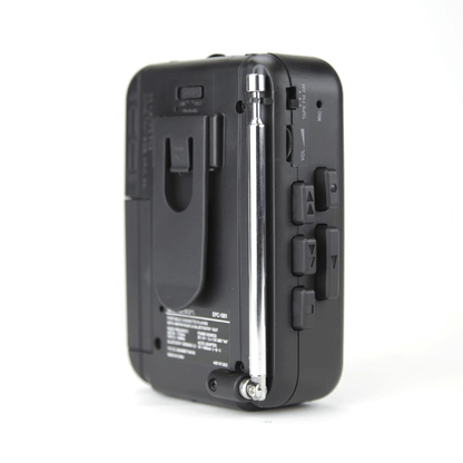 Emerson Portable Cassette Player with Bluetooth Out and Built-In Microphone Jupiter Gear Home