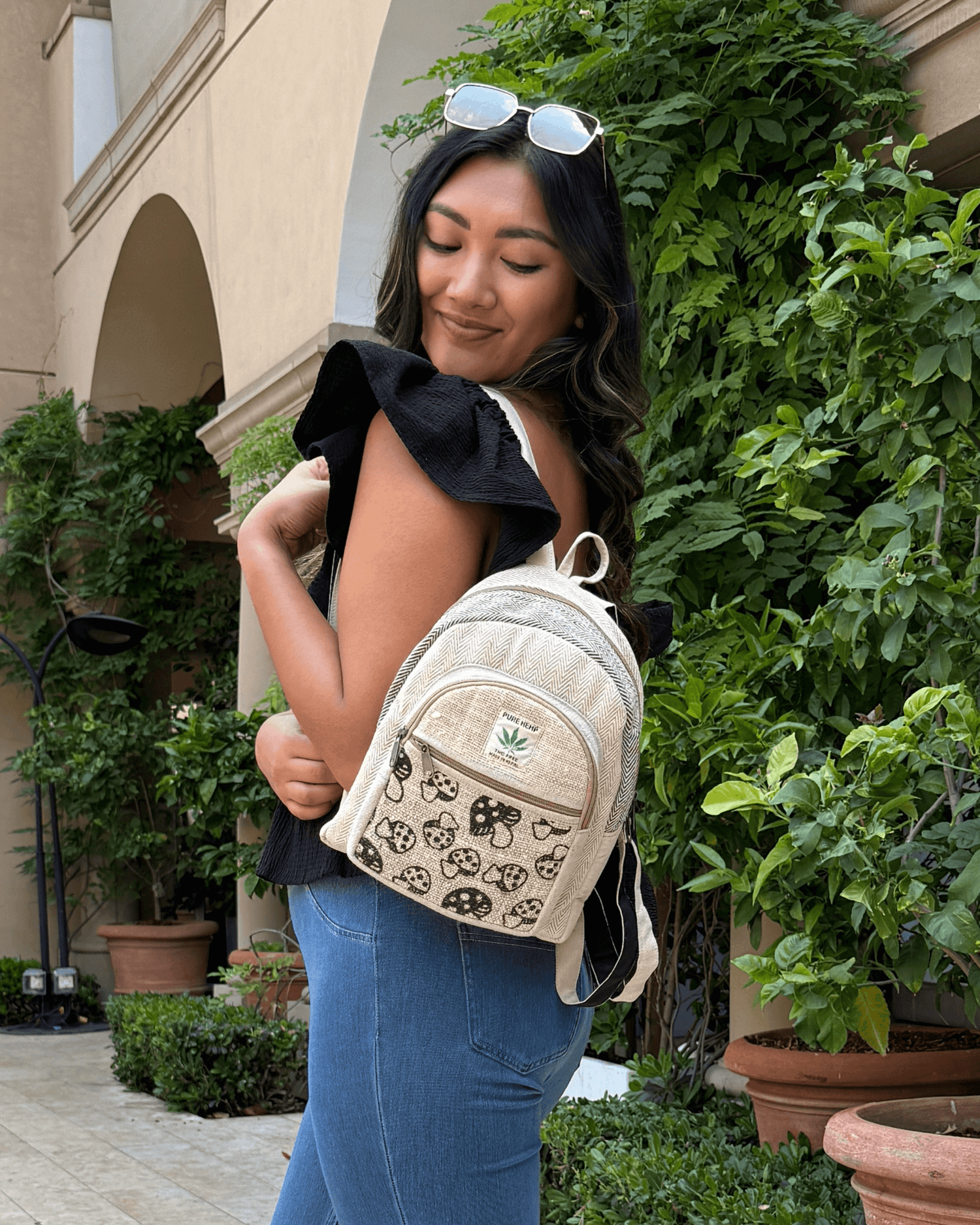 Kathmandu Collection Mini Hemp Mushroom Backpack Jupiter Gear Home