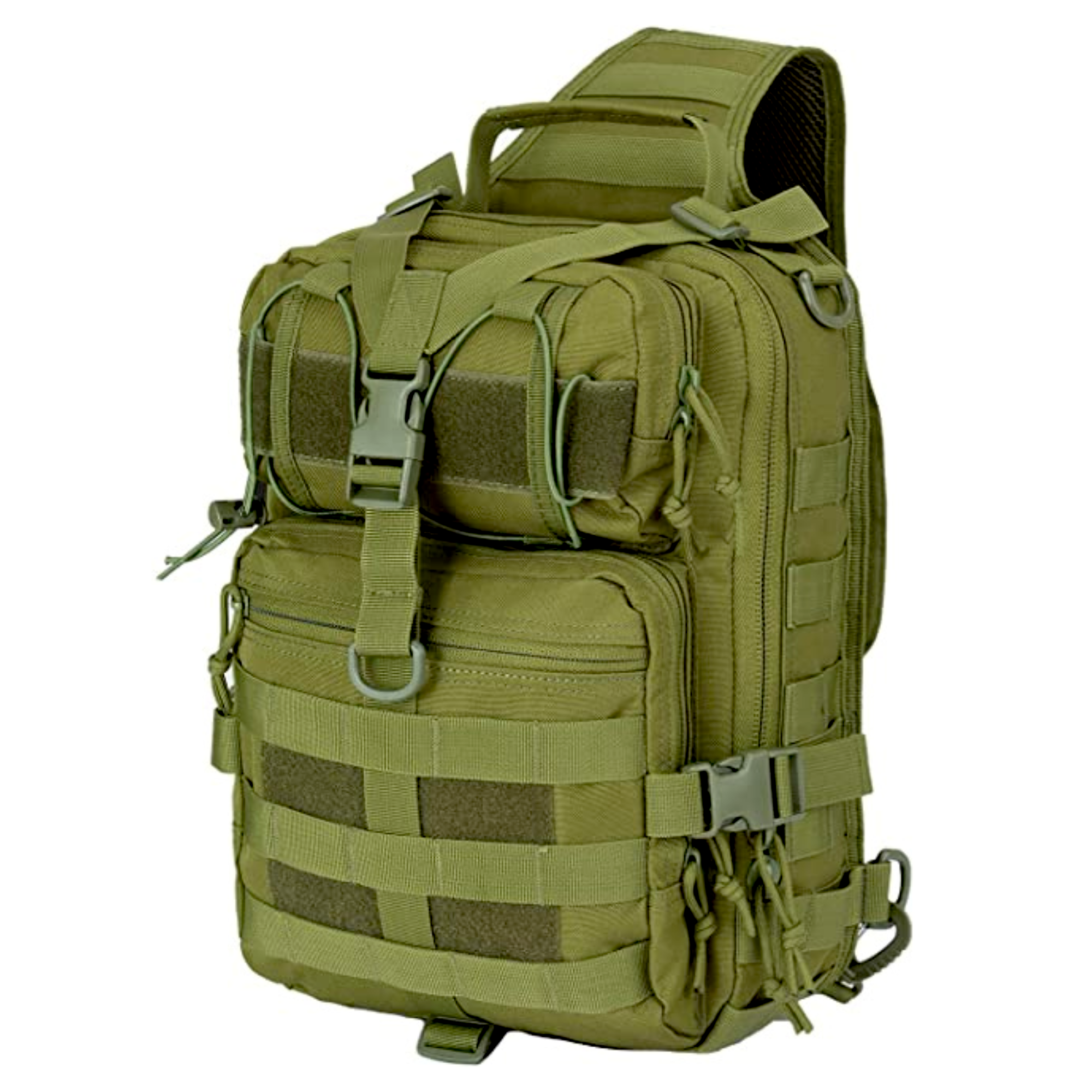 JupiterGear Tactical Military Sling Backpack 15L Shoulder Bag Molle Outdoor Daypack Backpack with Adjustable Strap Jupiter Gear Home