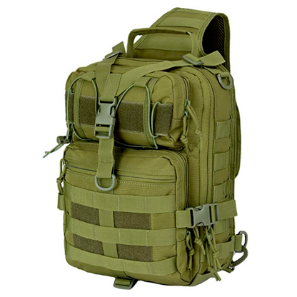JupiterGear Tactical Military Sling Backpack 15L Shoulder Bag Molle Outdoor Daypack Backpack with Adjustable Strap Jupiter Gear Home