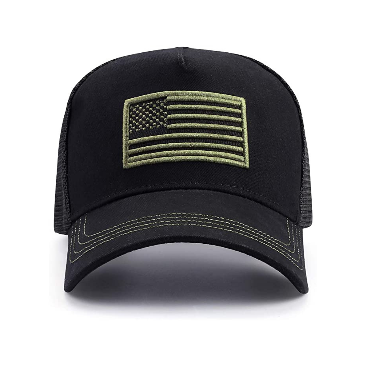 JupiterGear American Flag Trucker Hat with Adjustable Strap | Breathable &amp; Unisex Jupiter Gear Home