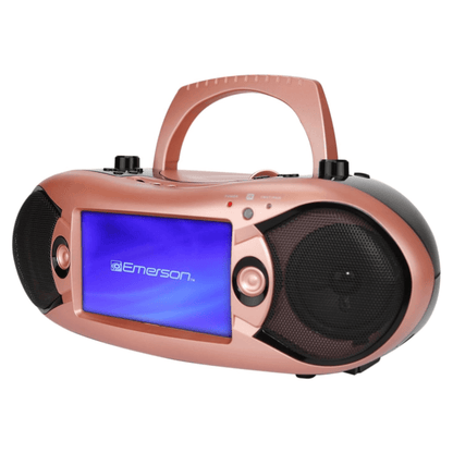 Emerson 7" Bluetooth DVD Boombox w AMFM Radio, Stereo Speakers &amp; Multi-Media Jupiter Gear Home