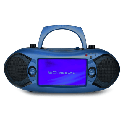 Emerson 7" Bluetooth DVD Boombox Blue - Refurbished Jupiter Gear Home