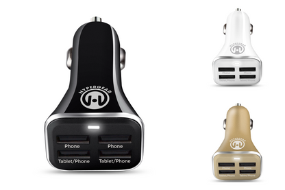 HyperGear Quad USB 6.8A Car Charger Jupiter Gear Home