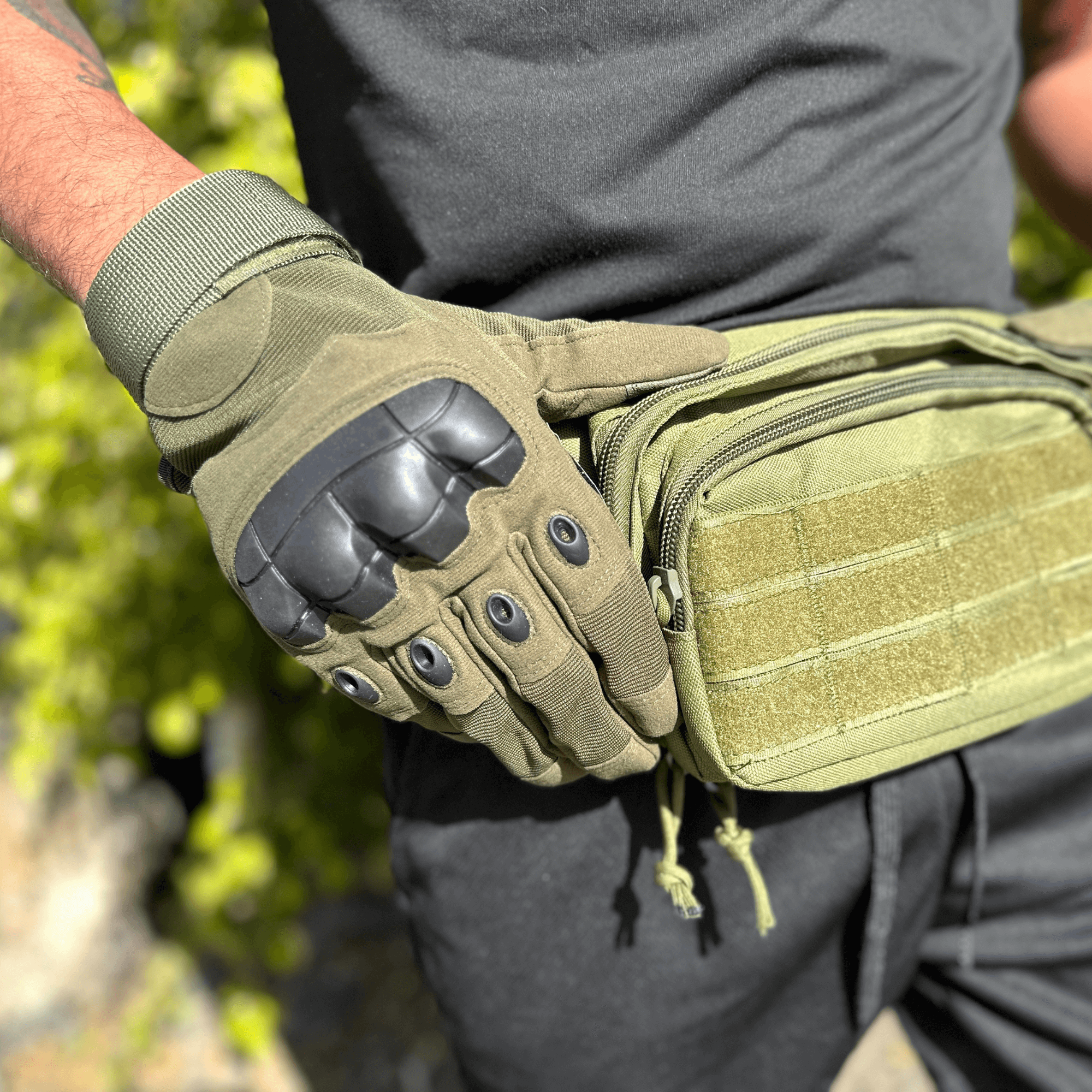 JupiterGear Tactical Military Airsoft Gloves for Outdoor Sports, Paintball, and Motorcycling with Touchscreen Fingertip Capability Jupiter Gear Home