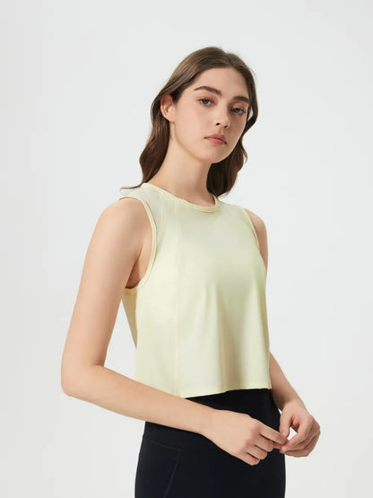 JupiterGear Round-Neck Cropped Tank Jupiter Gear Home