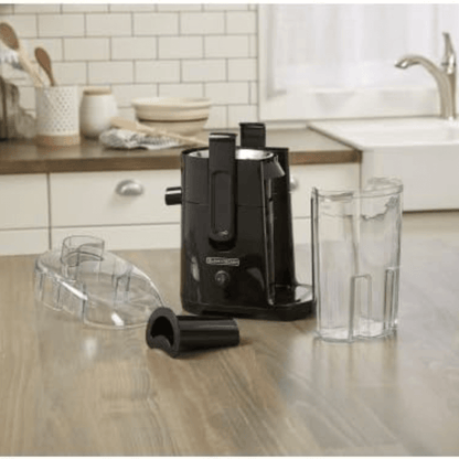Black &amp; Decker 400-Watt Vegetable and Fruit Juice Extractor Jupiter Gear Home