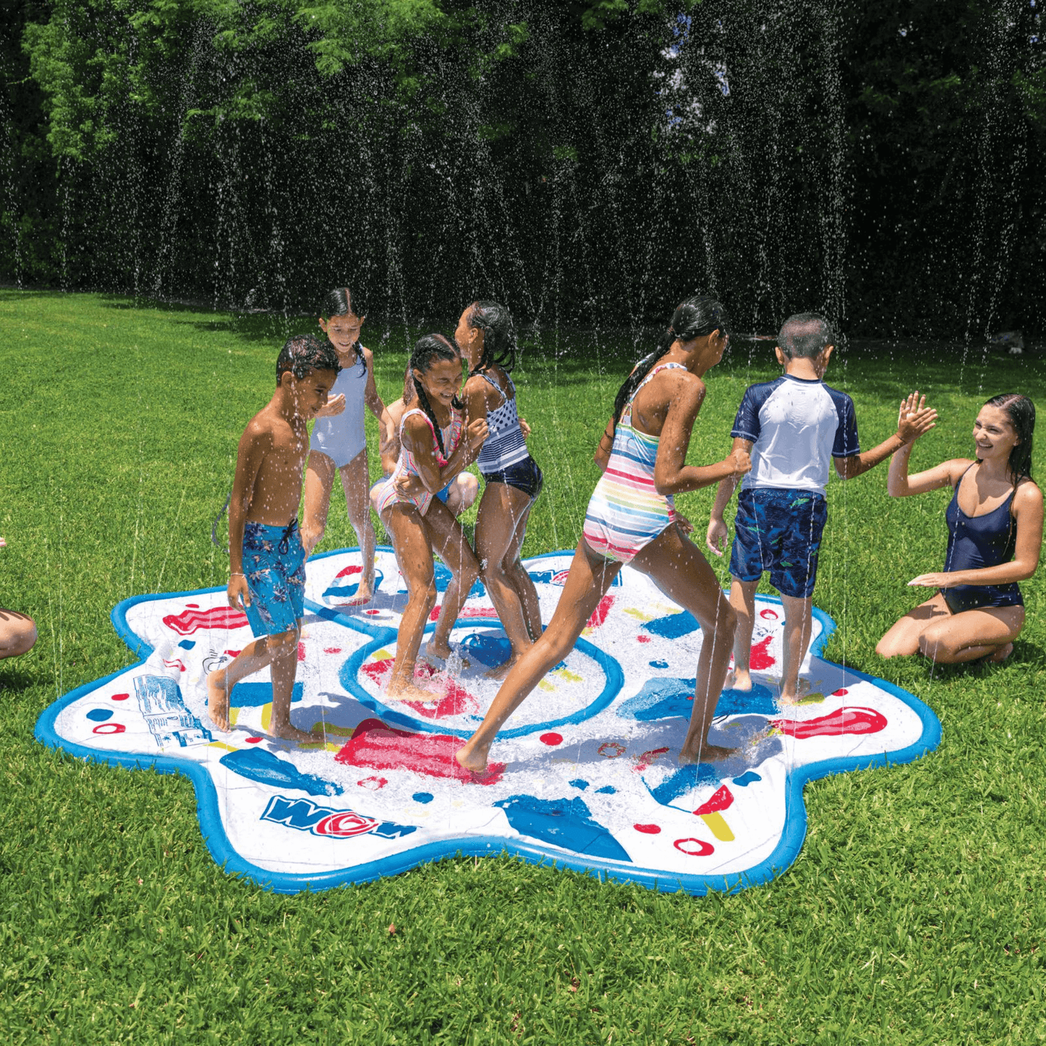 WOW Watersports Popsicle 10ft Octagonal Spray Pad, Connects to Standard Hose Jupiter Gear Home