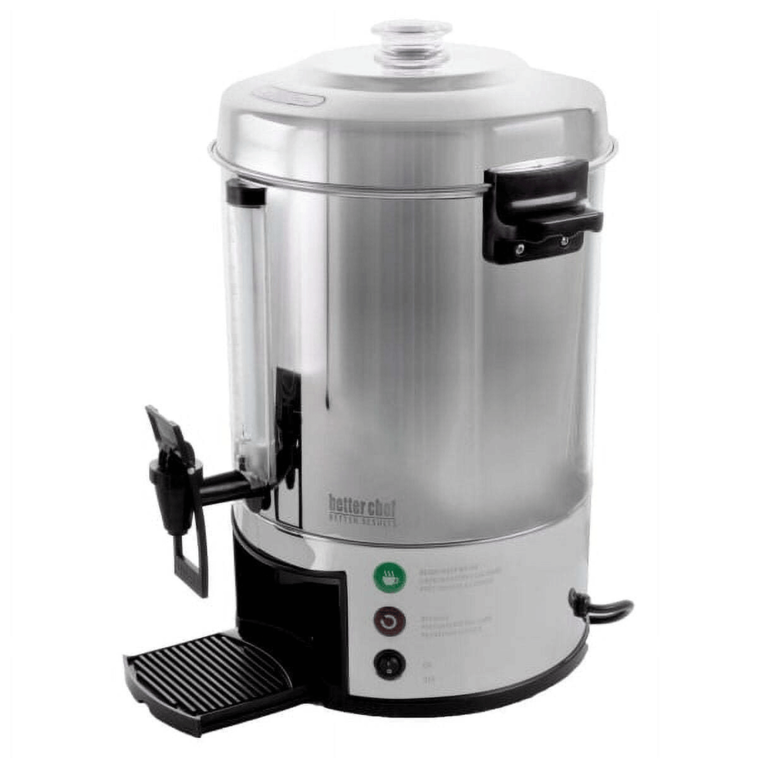 Better Chef 100 Cup Stainless Steel Urn Coffeemaker Jupiter Gear Home