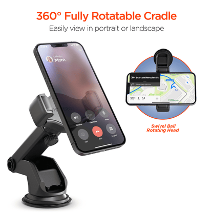 HyperGear Roller Grip Phone Mount Kit Jupiter Gear Home