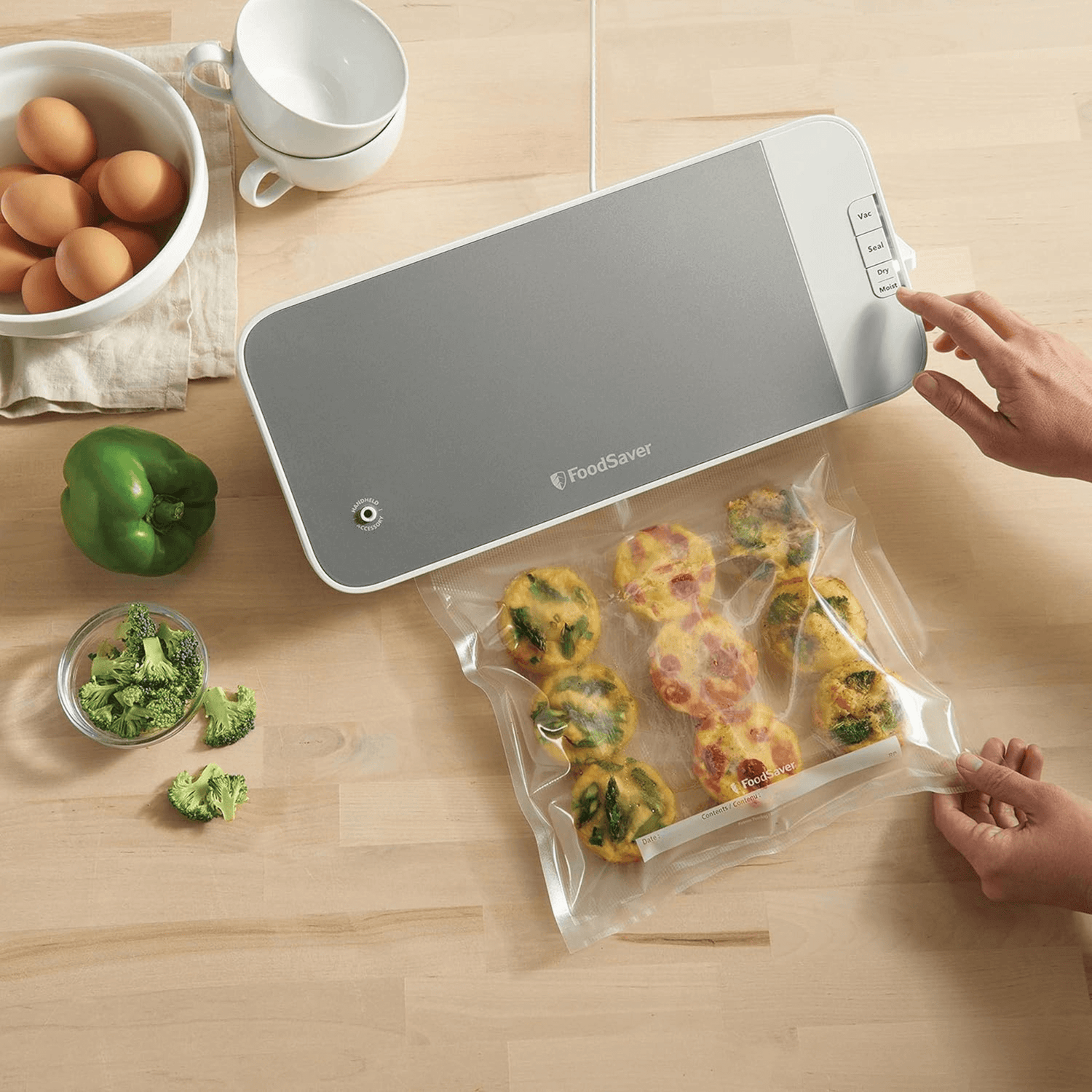 FoodSaver Food Sealer and Kit Vacuum Sealing System with Bonus Handheld Sealer Jupiter Gear Home