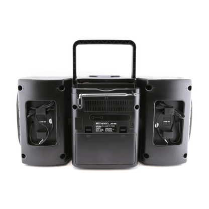 Emerson Portable CD &amp; Cassette Stereo Boombox Jupiter Gear Home