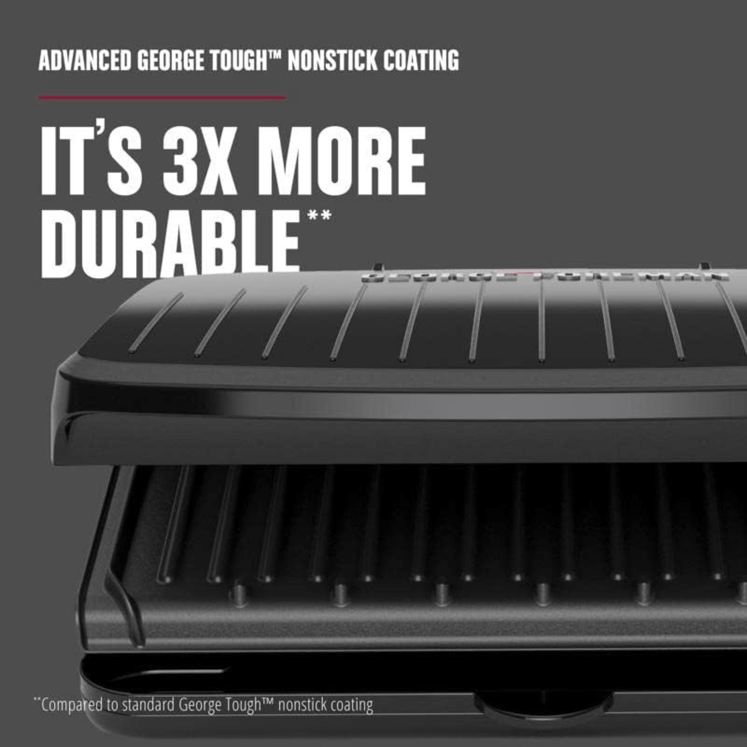 George Foreman 5-Serving Classic Plate Electric Indoor Grill and Panini Press Jupiter Gear Home