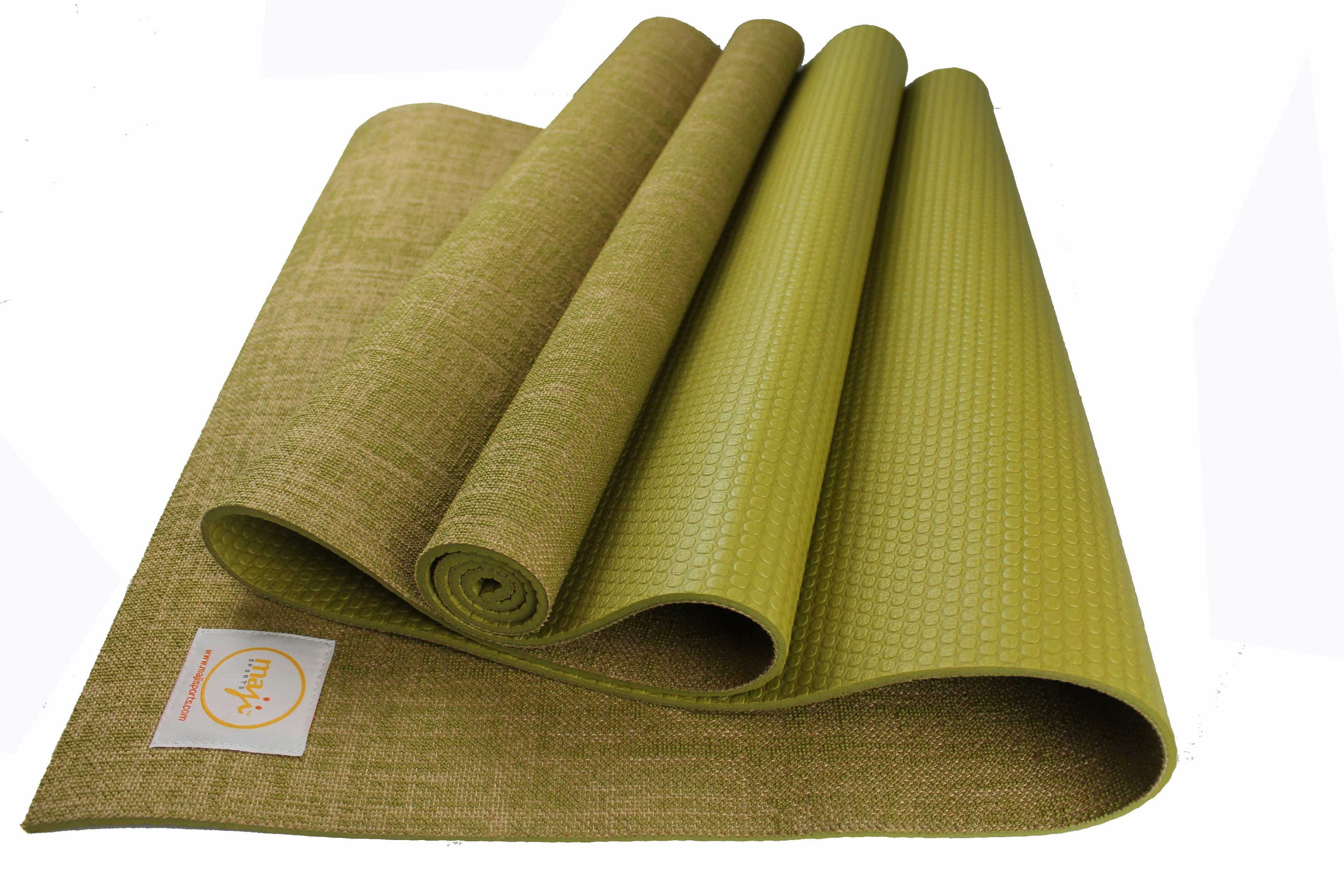 Maji Sports Jute Premium Eco Yoga Mat + Foot Massager  (7.5cm x 17.5cm) Jupiter Gear Home