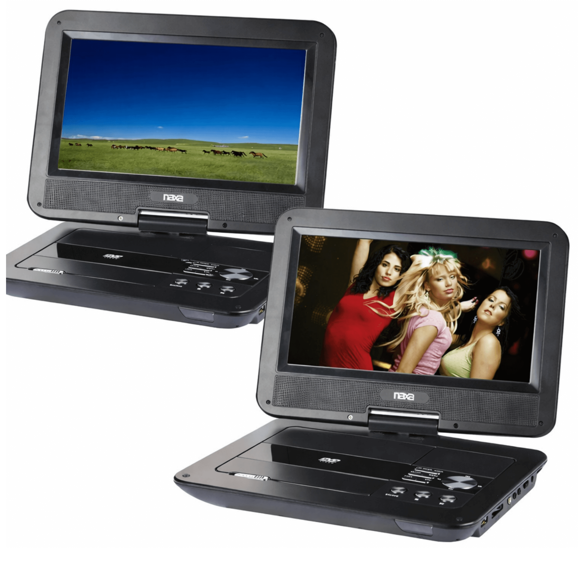 Naxa 10" TFT LCD Swivel Screen Portable DVD Player - Refurbished Jupiter Gear Home