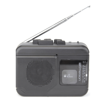 Emerson Portable Cassette Player with Bluetooth Out and Built-In Microphone Jupiter Gear Home