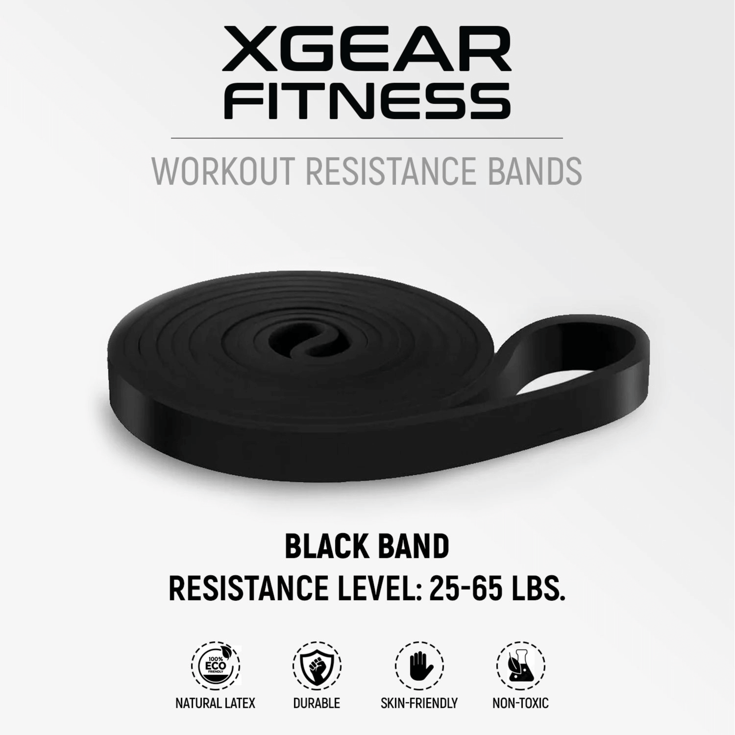 XGear Fitness XG-PRO Heavy Duty Exercise Resistance Bands Jupiter Gear Home