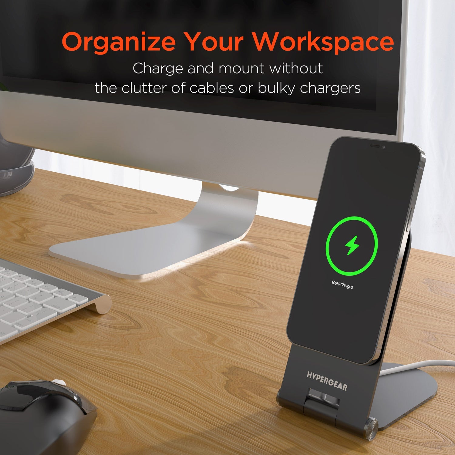 HyperGear MagView Stand for MagSafe Charger with Adjustable Angles Jupiter Gear Home