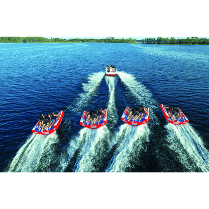 WOW Watersports Power Steer 3 Person 3P Steerable Deck Tube Jupiter Gear Home