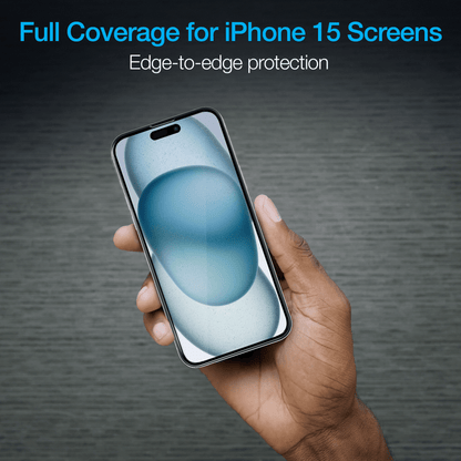 Naztech IntelliShield HD Tempered Glass 25pc Bundle Kit for iPhone 15 Plus Jupiter Gear Home