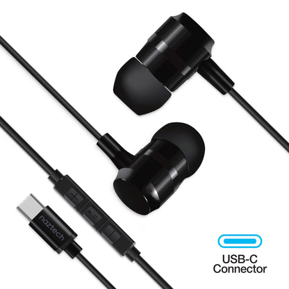 Naztech USB-C Metal Earphones Jupiter Gear Home