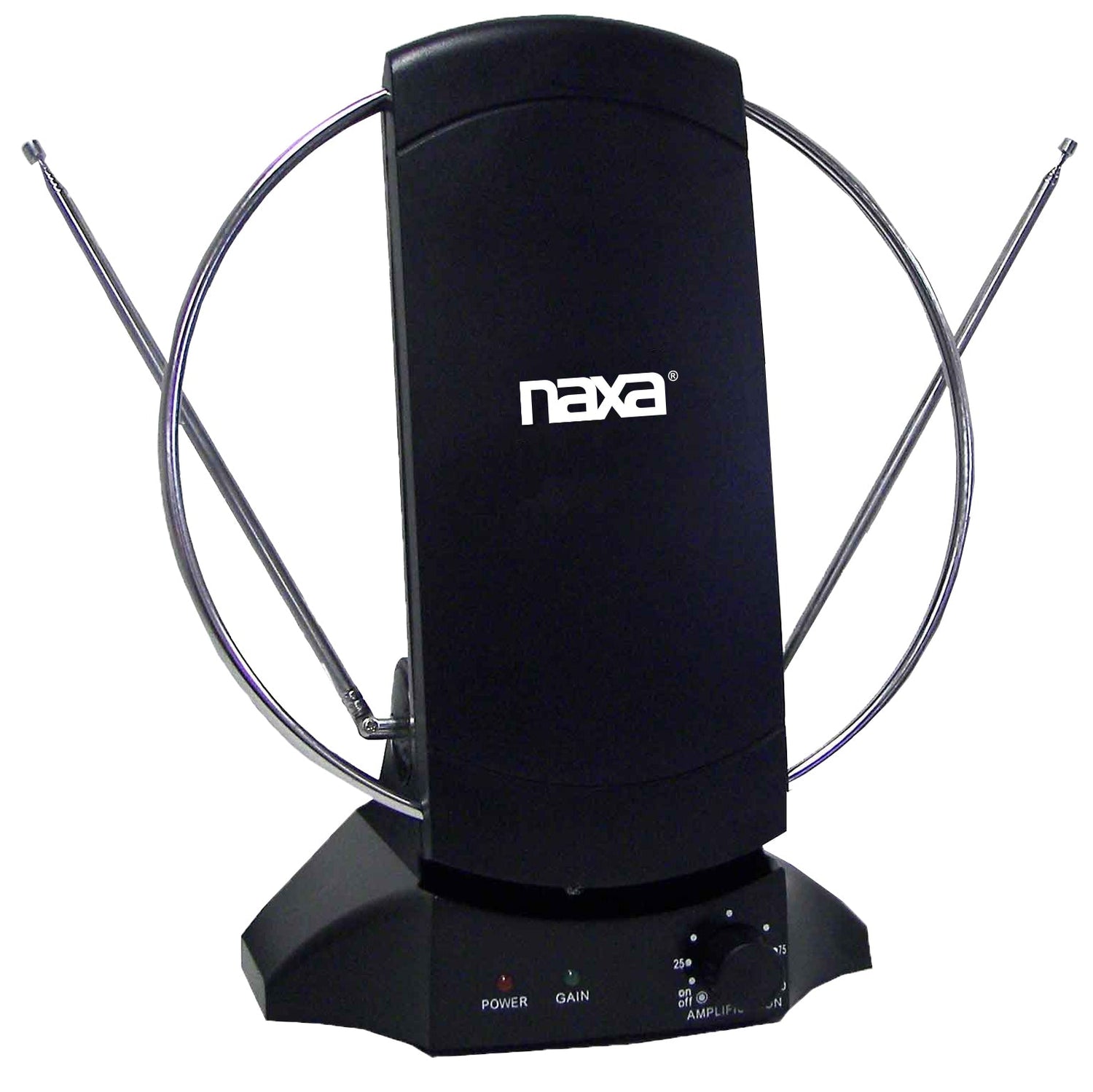 Naxa High Powered Amplified Antenna Suitable For HDTV and ATSC Digital TV (NAA-308) Jupiter Gear Home