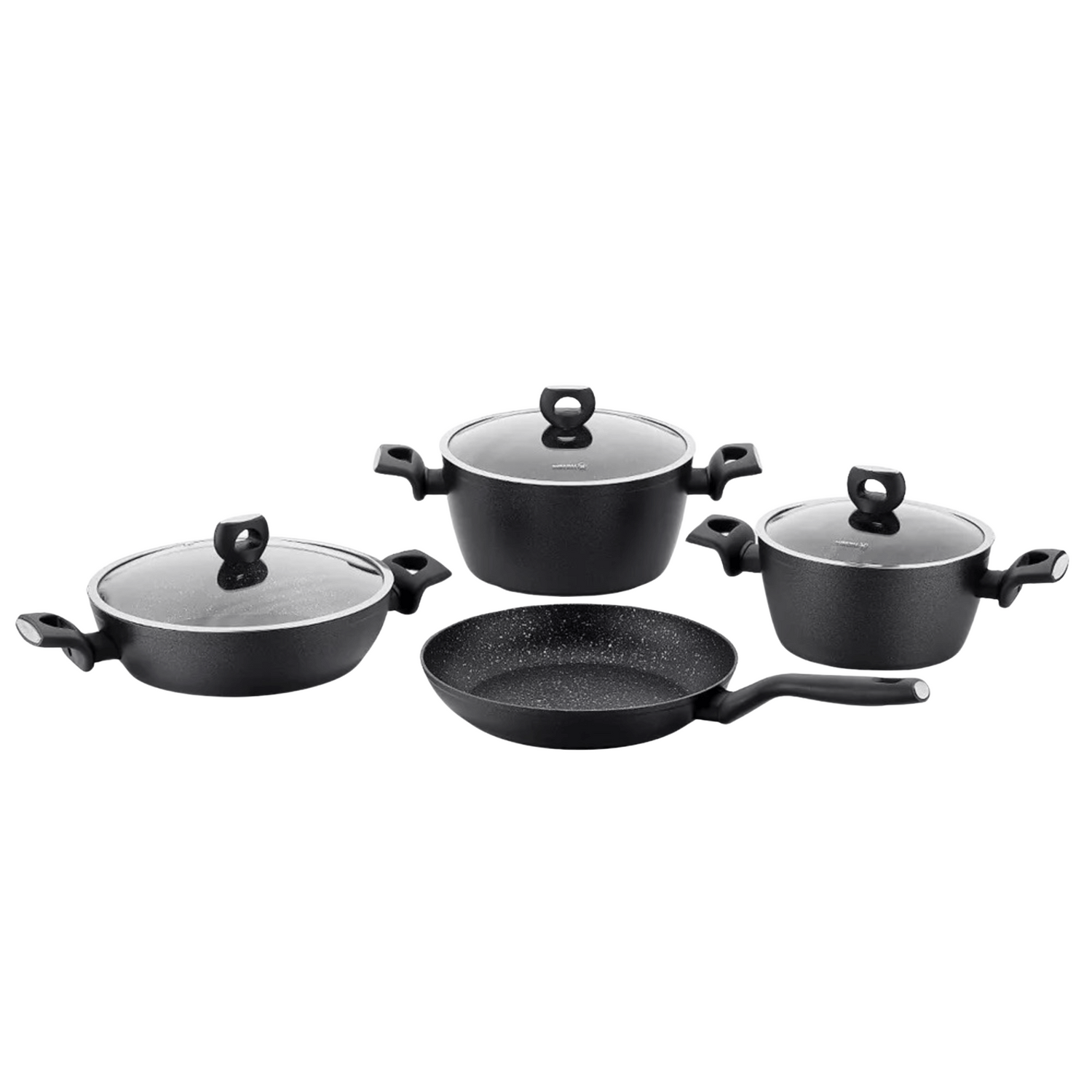 Korkmaz Nora 7 Piece Aluminum Non Stick Cookware Set Jupiter Gear Home