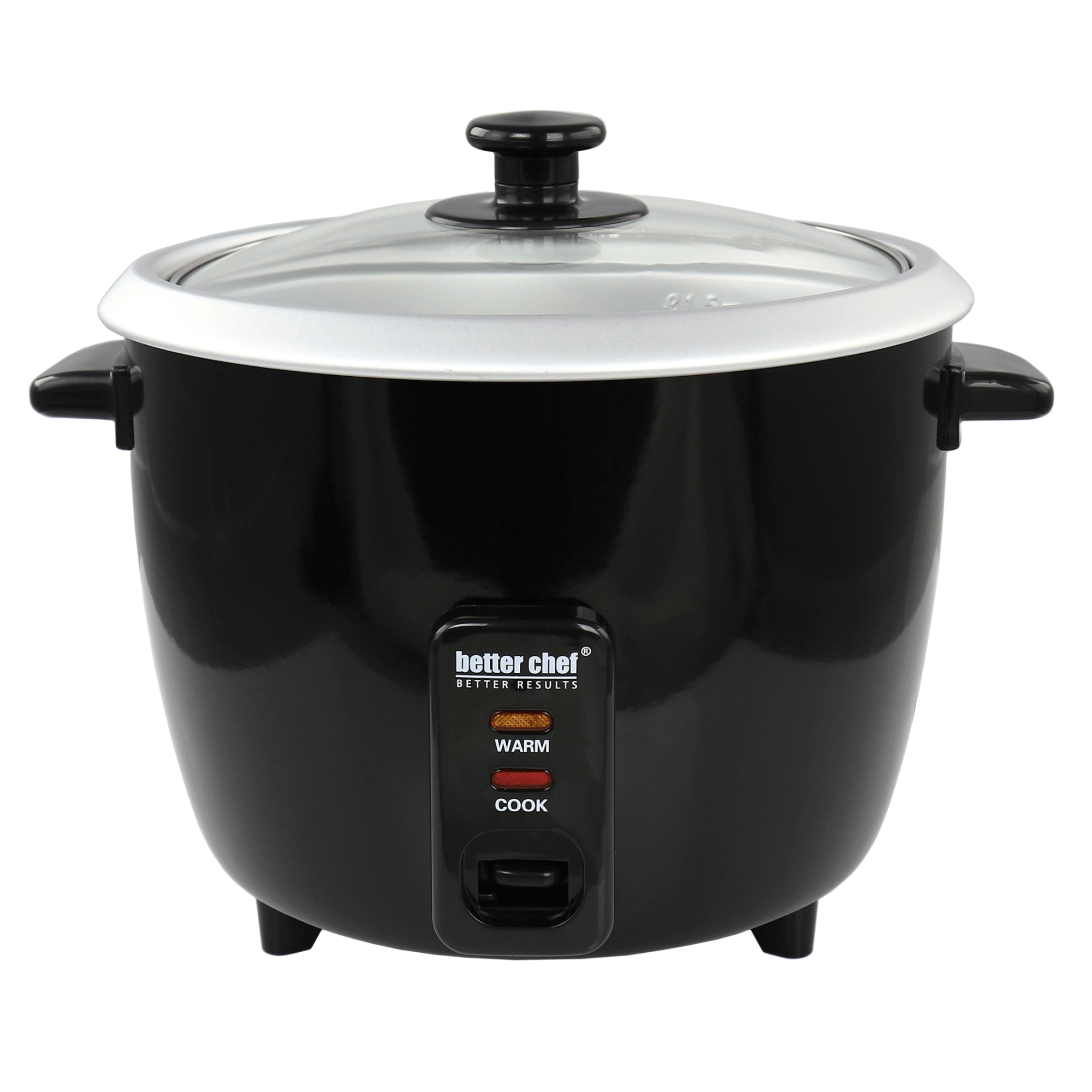 Better Chef 8-Cup - 16-Cup Cooked - Rice Cooker with Measuring Cup and Paddle Jupiter Gear Home