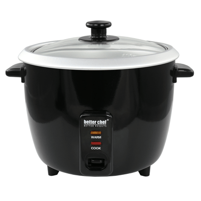 Better Chef 8-Cup - 16-Cup Cooked - Rice Cooker with Measuring Cup and Paddle Jupiter Gear Home