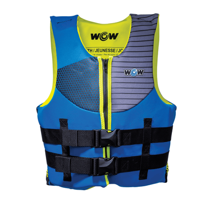 WOW Watersports PFD Personal Flotation Device Lifejacket for Youths, Secure and Snug Jupiter Gear Home