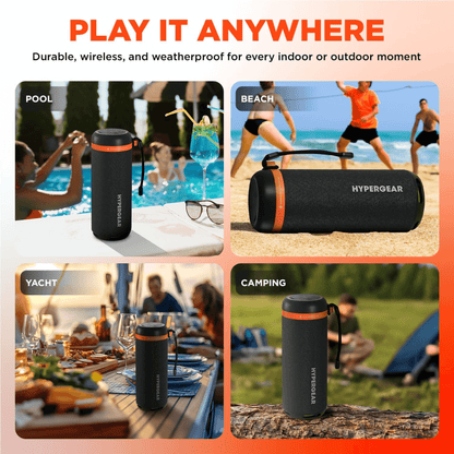 HyperGear SoundTower Portable Bluetooth Speaker Jupiter Gear Home