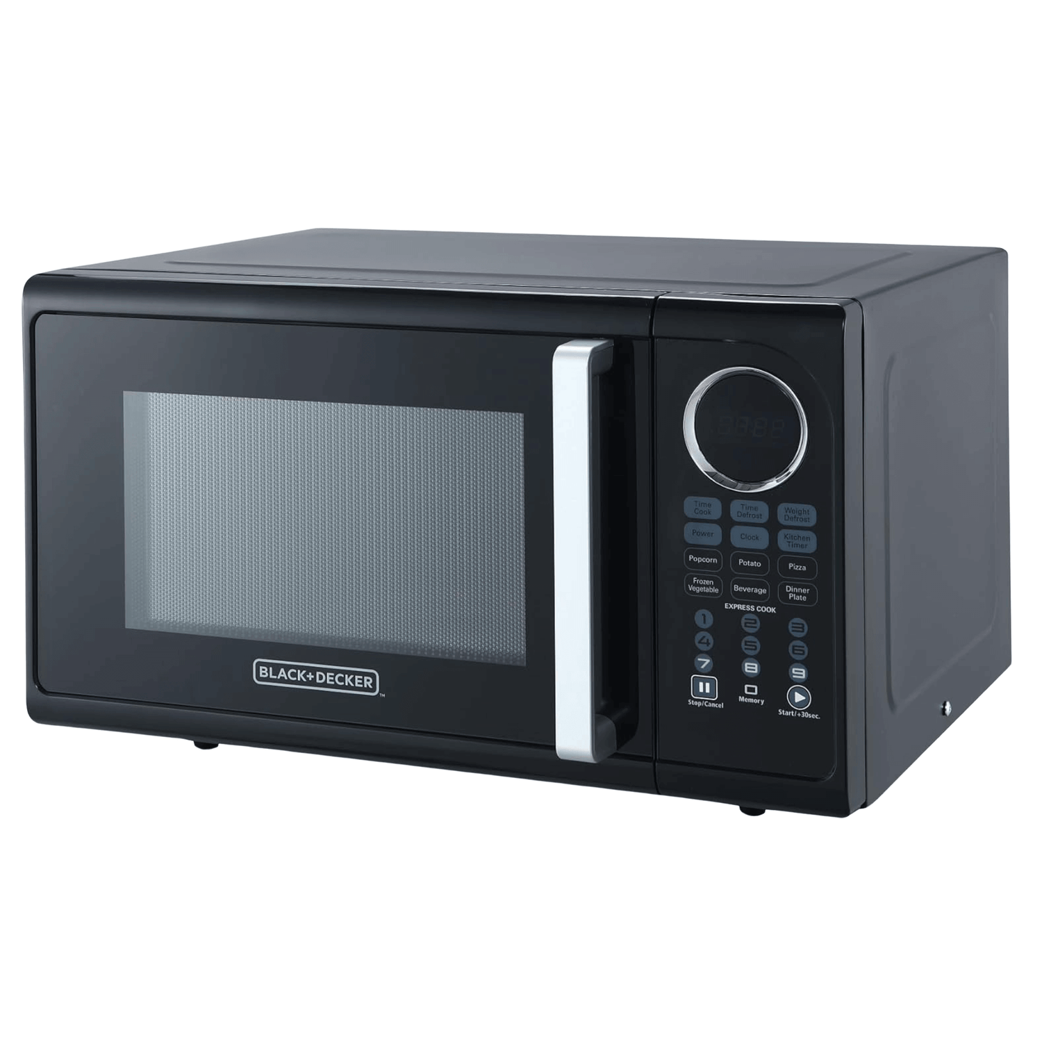 Black &amp; Decker .9cf 900W Countertop Microwave Oven Jupiter Gear Home