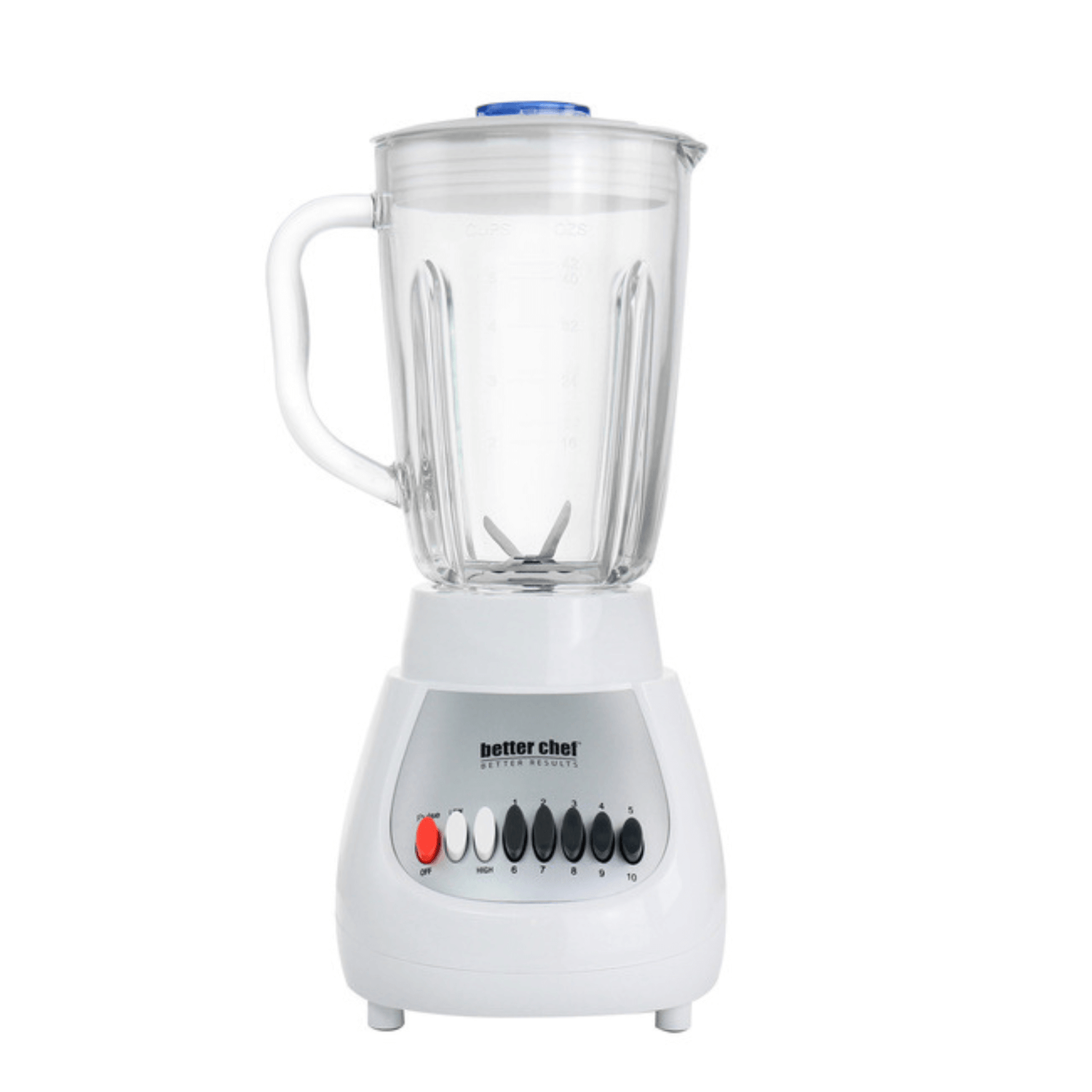 Better Chef Classic 10-Speed 5-Cup Glass Jar Blender Jupiter Gear Home