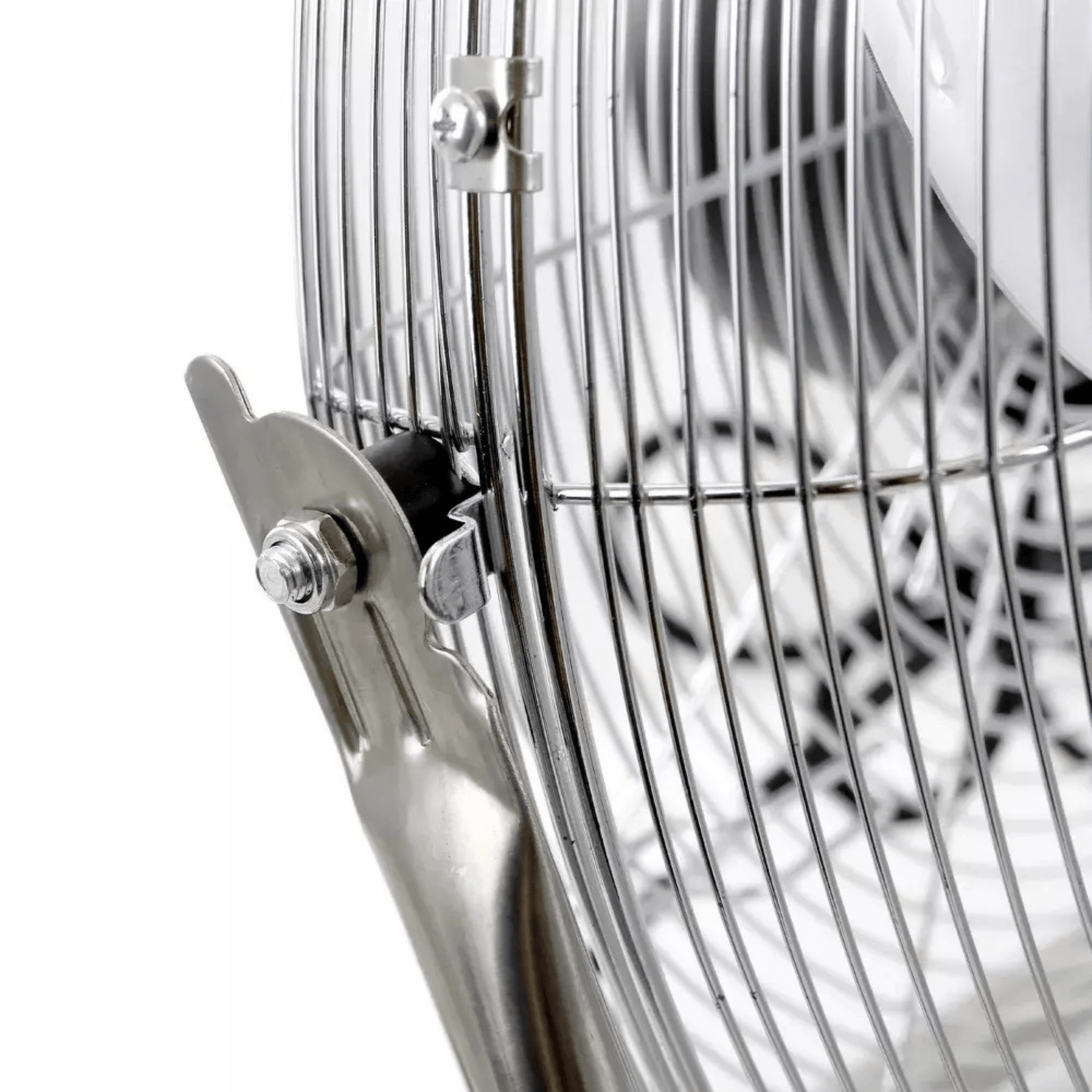 Impress 18-Inch High-Velocity Floor Fan with Chrome Finish Jupiter Gear Home