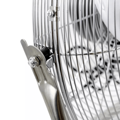 Impress 18-Inch High-Velocity Floor Fan with Chrome Finish Jupiter Gear Home