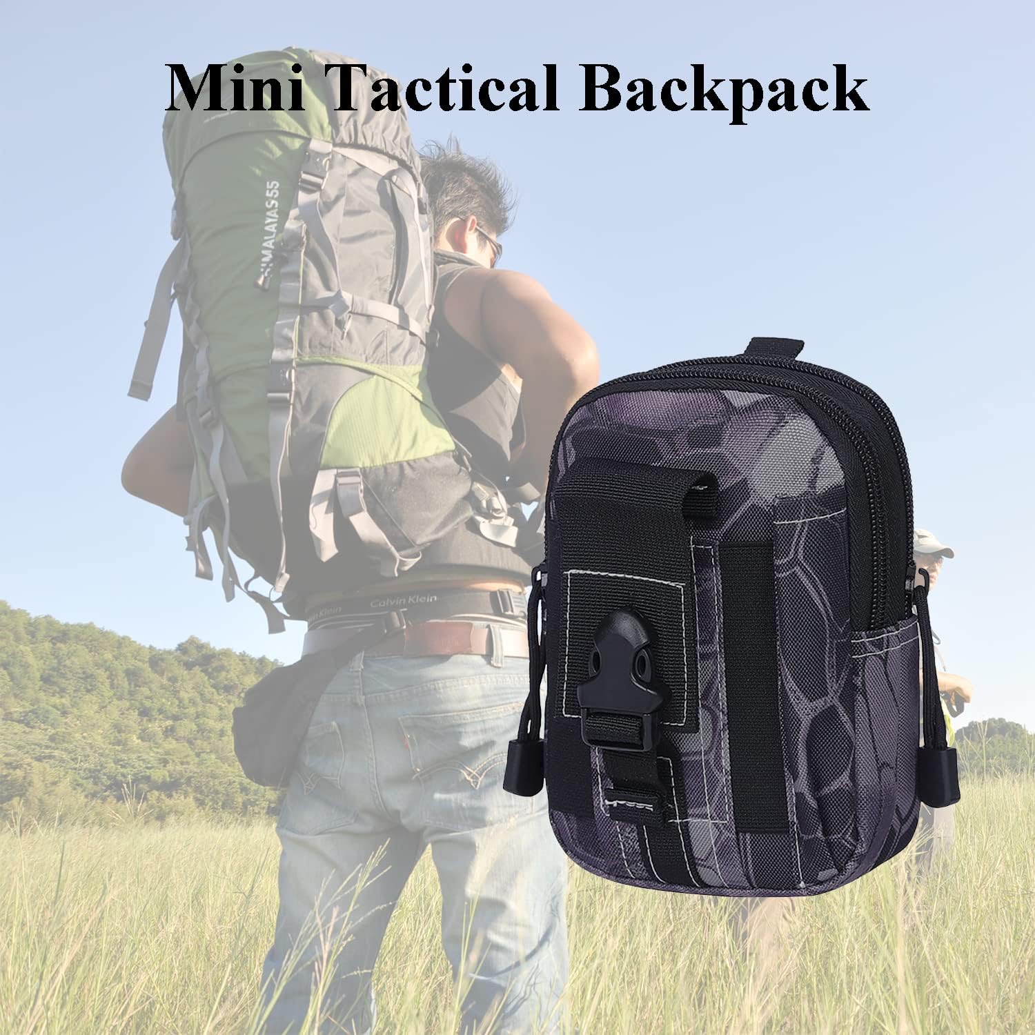 JupiterGear Tactical MOLLE Military Pouch Waist Bag for Hiking, Running and Outdoor Activities Jupiter Gear Home
