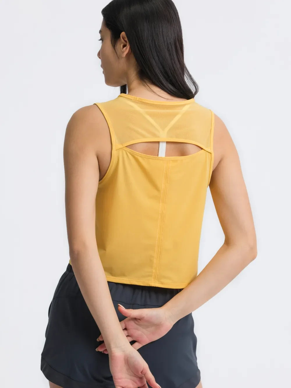 JupiterGear Round-Neck Cropped Tank Jupiter Gear Home