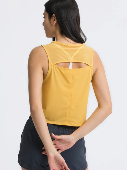 JupiterGear Round-Neck Cropped Tank Jupiter Gear Home